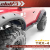 Stainless Step Down Rock-Slider w/ Courtesy Lights for Traxxas TRX-4 2021 Bronco