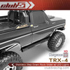 Stainless Step Down Rock Slider w/ LED Lights for TRX-4 1979 K10