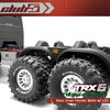 Rear Inner Fender Wells w/ LED for Traxxas TRX-6 HAULER