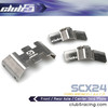 Stainless Steel Front / Rear Axle / Center Skid Plate for SCX24
