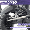 "Husky Link" HD M4 Steering Links Kit for SCX10III Jeep CJ-7