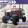 Custom Rock Light for SCX10 III Jeep CJ-7