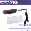 Tailgate Handle w/ 3rd Brake Light for SCX10 III Jeep CJ-7