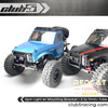 Dual Spot Lights w/ LED for Club 5 Steel Front Bumper / Redcat Ascent / Fusion