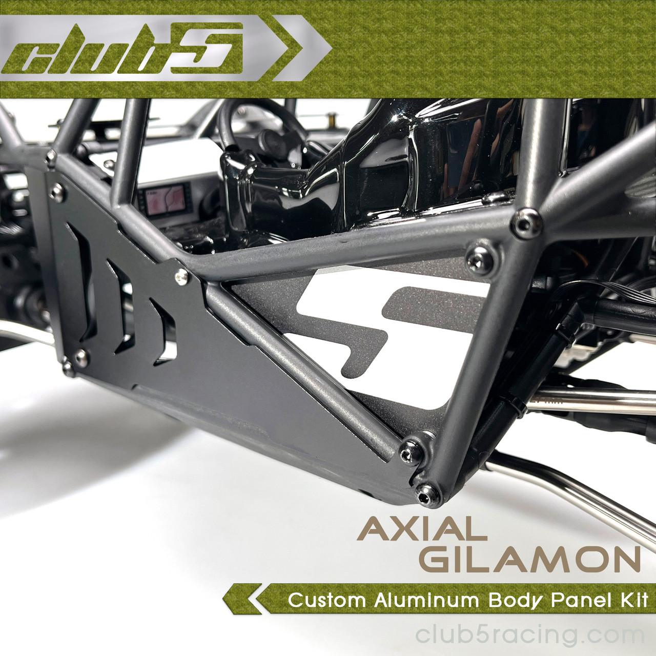 Custom Aluminum Body Panel Kit for Axial AXP8 Gilamon