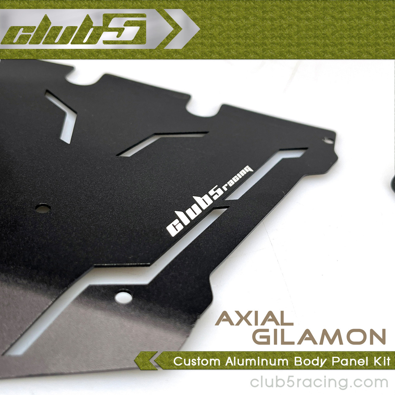 Custom Aluminum Body Panel Kit for Axial AXP8 Gilamon
