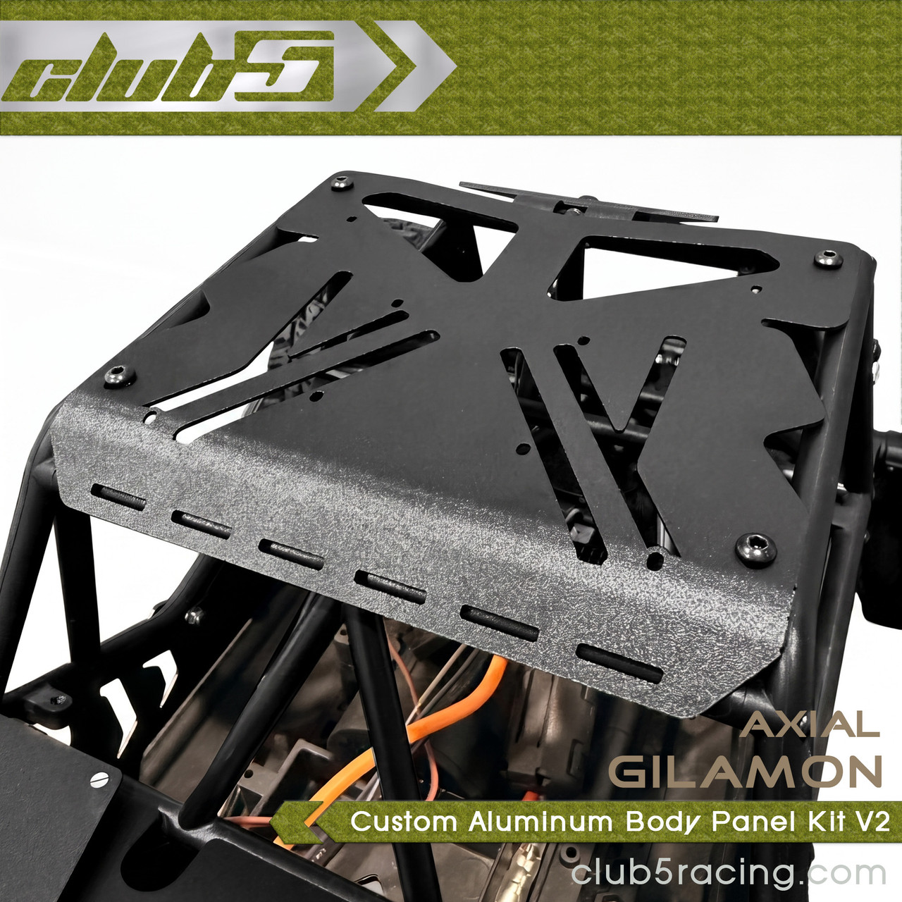 Aluminum Body Panel Kit for Axial AXP8 Gilamon ( V2 )