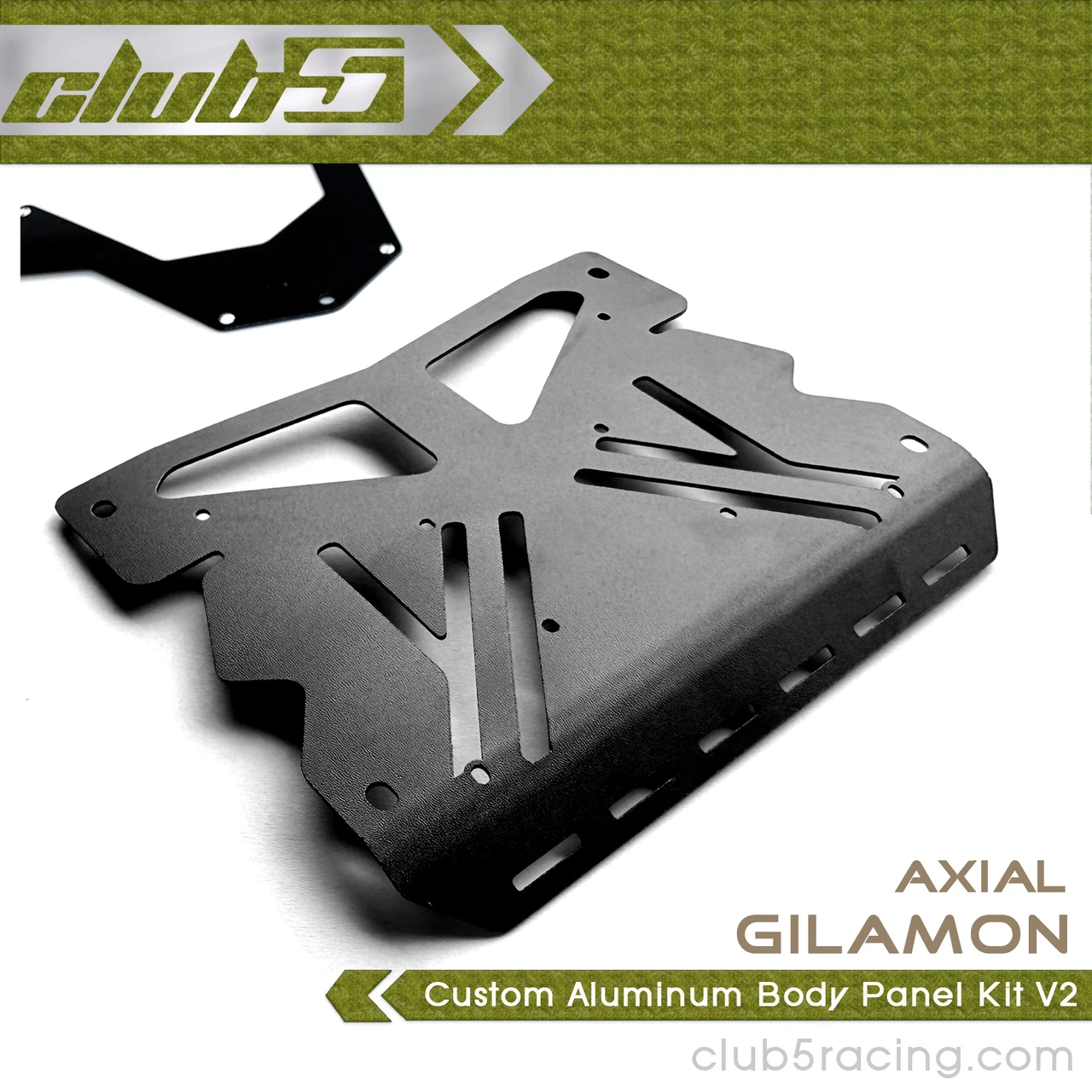 Aluminum Body Panel Kit for Axial AXP8 Gilamon ( V2 )