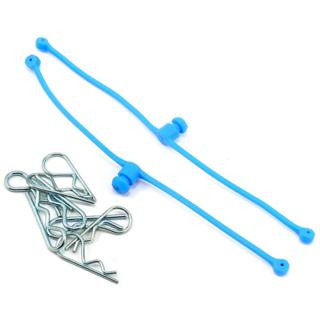 Special Clearance   Du-Bro DUB2249 – Body Klip Retainers (Blue)