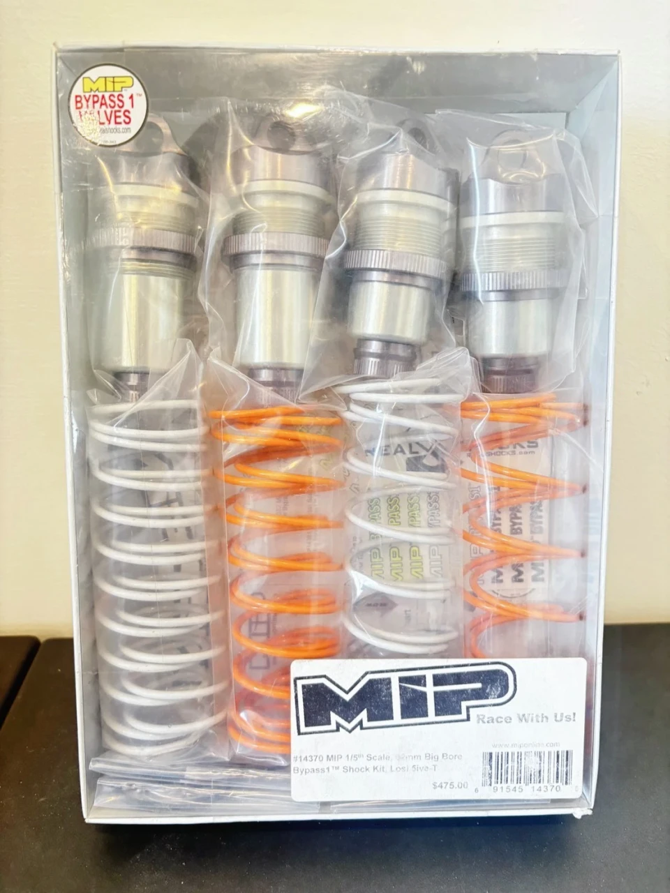 Special Clearance MIP 14370 Losi 5IVE-T 32mm Big Bore Bypass1 Shock Kit