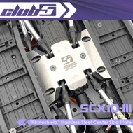 "Rhinoshield" Stainless Steel Center Skid Plate For SCX10III Jeep JT  Motobilt Waypoint 