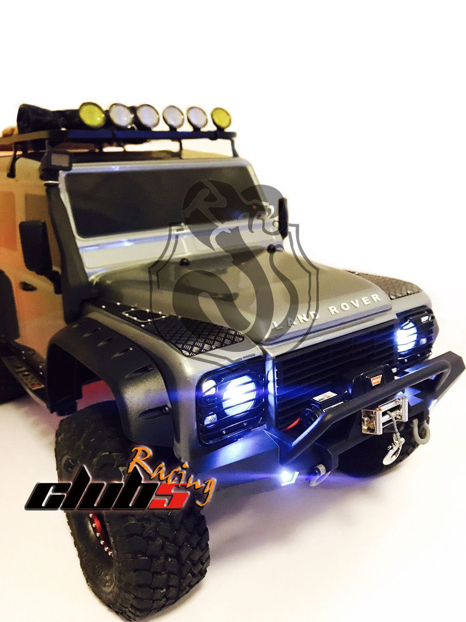 Front / Rear Bumper LED w/ Light Bucket for Traxxas TRX-4