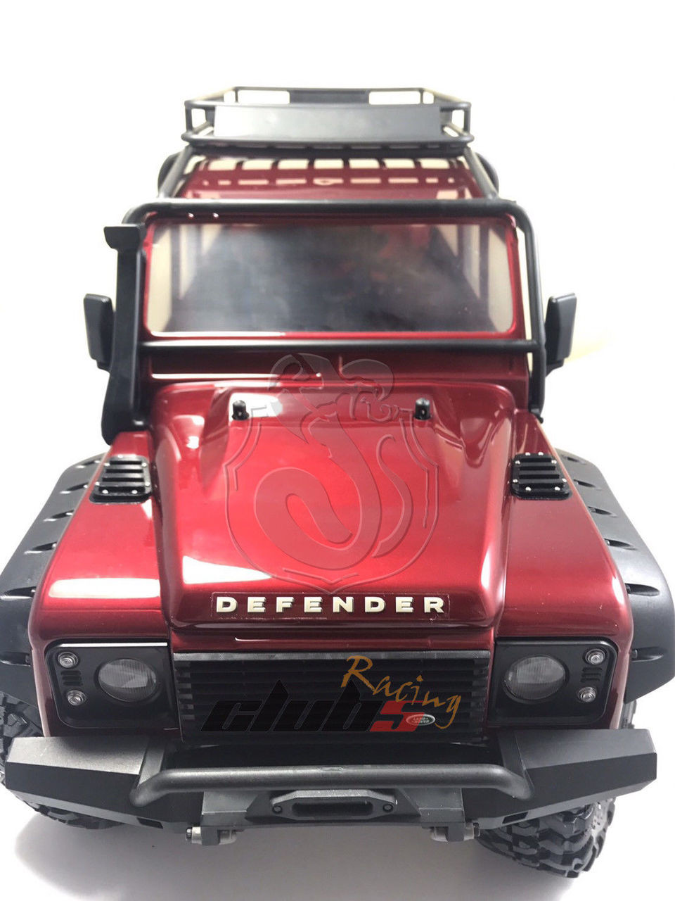Black Hood Vent Louvre for TRX-4 Defender D110 Body