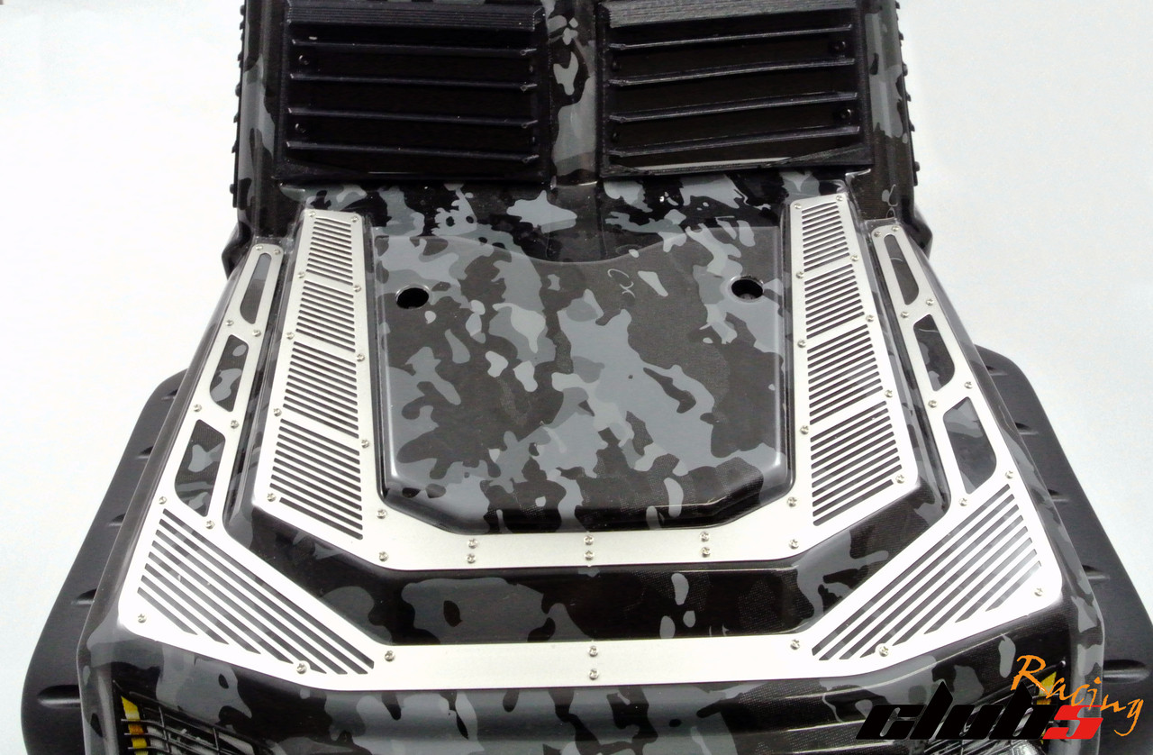 Metal Hood Vent Plate for TRX-4 Tactical Unit