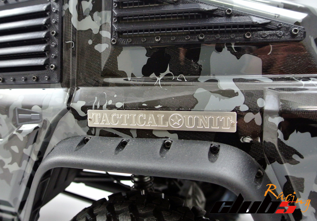 Metal Hood Vent Plate for TRX-4 Tactical Unit