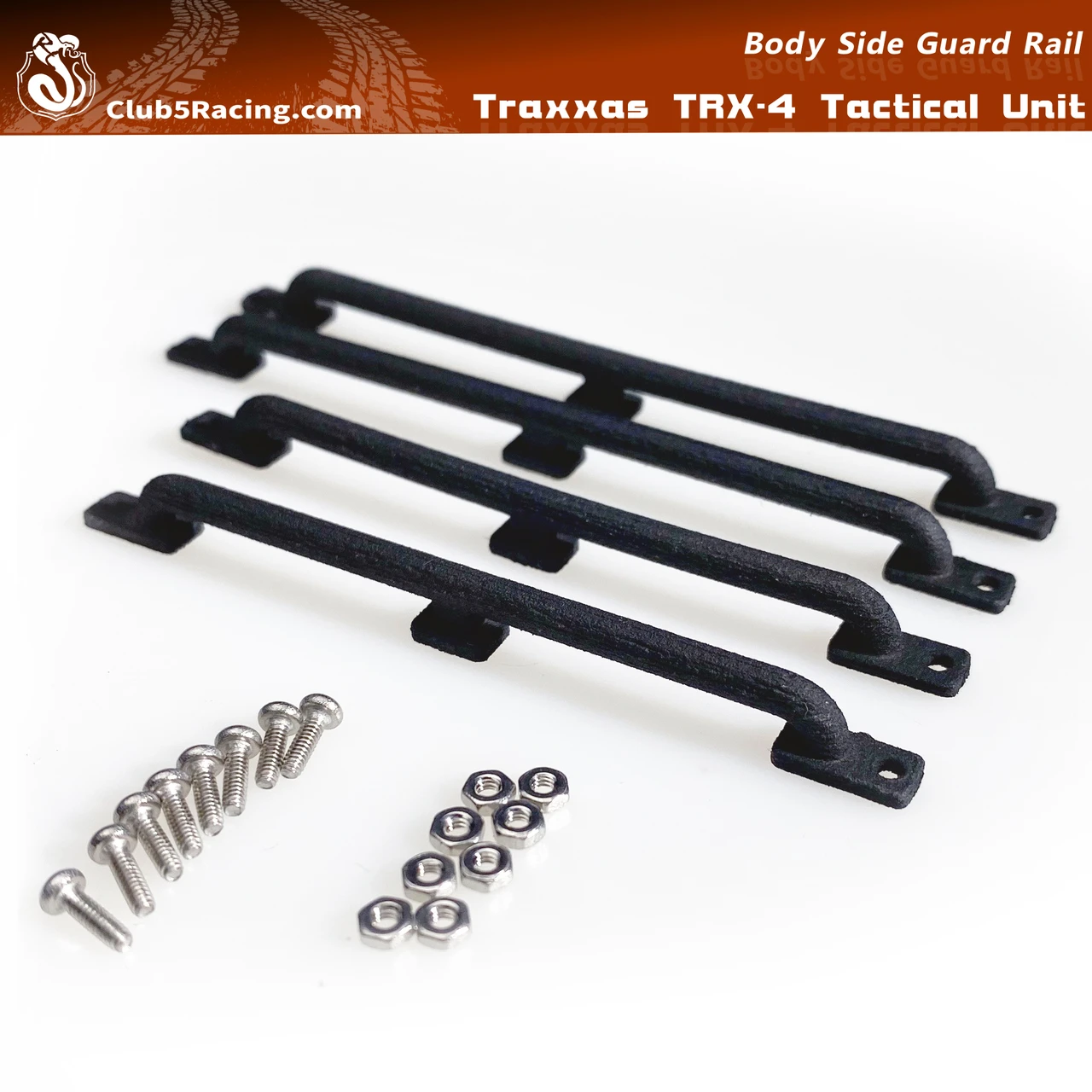 Body Side Guard Rail for TRX-4 Tactical Unit