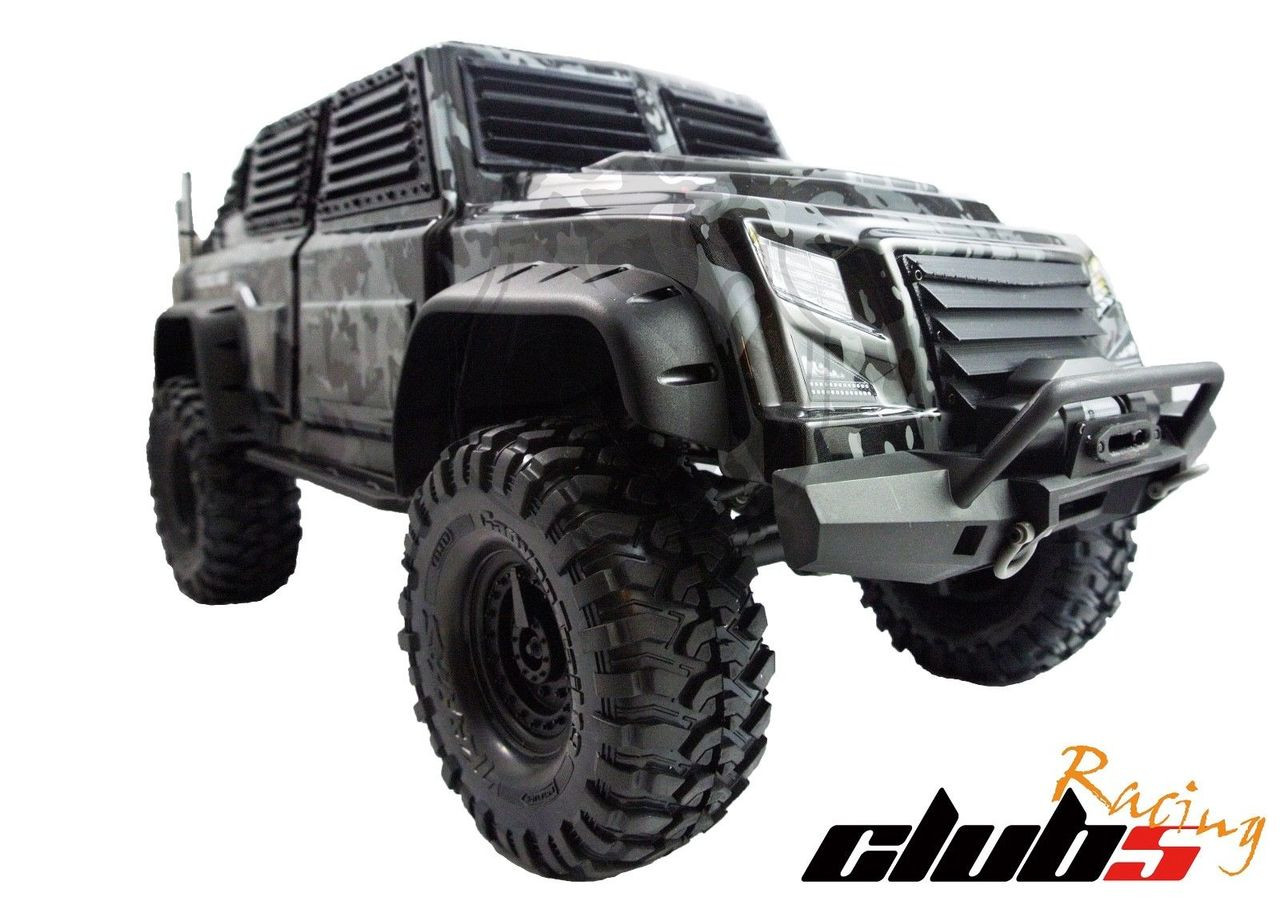 Tough Armor Front Window / Grill Guard ( 3 pcs ) for ''Traxxas'' TRX-4 Tactical Unit