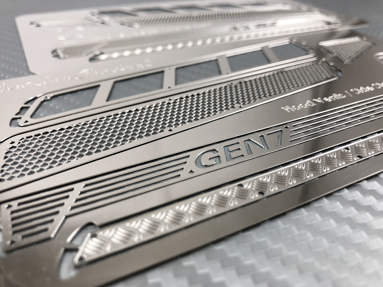 Metal Hood Vents / Body Side Steps for RedCat GEN7