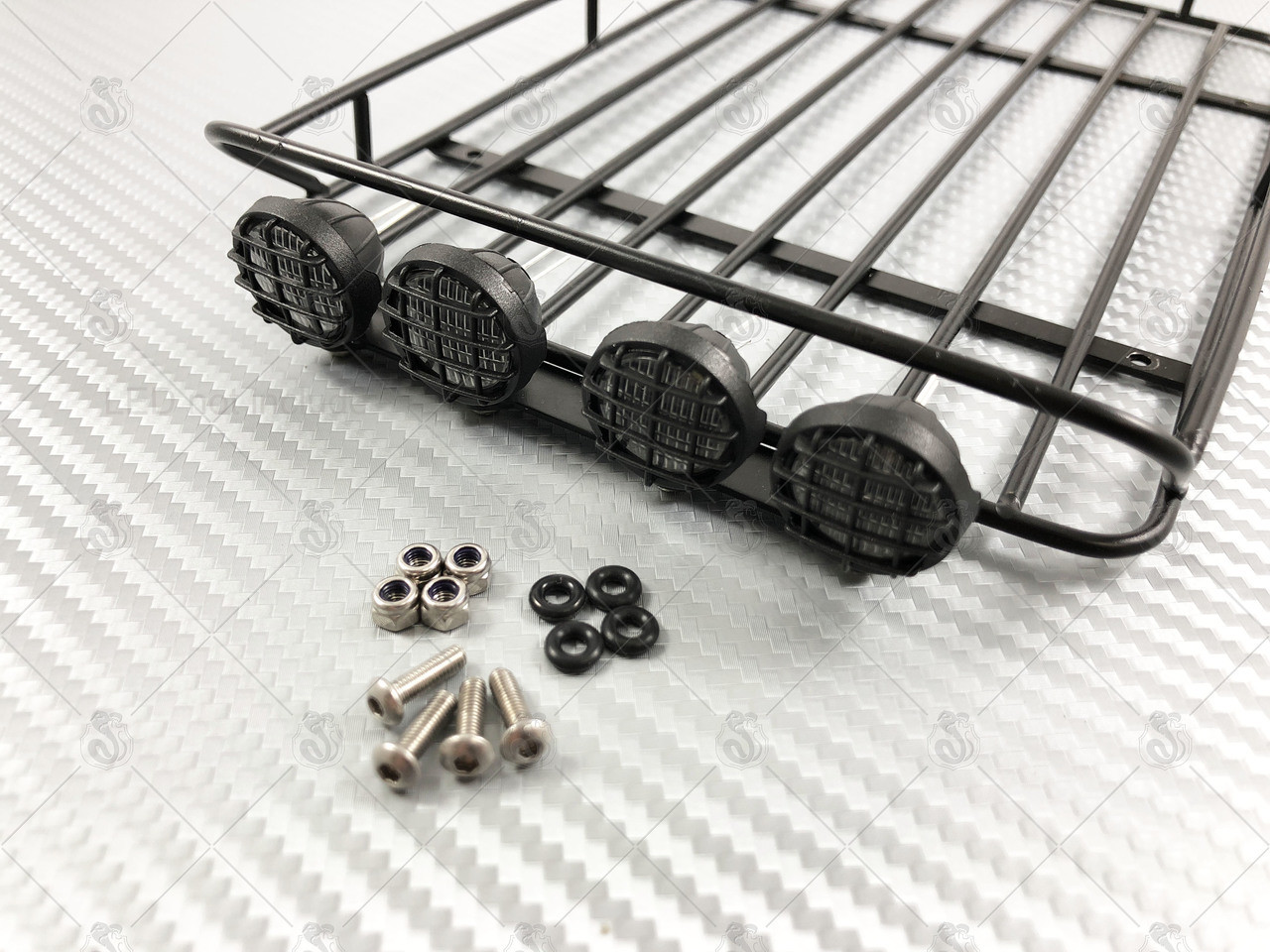 1/10 Scale Light Pods ( x 4 ) w/  White LED Light String ( 5 mm ) 