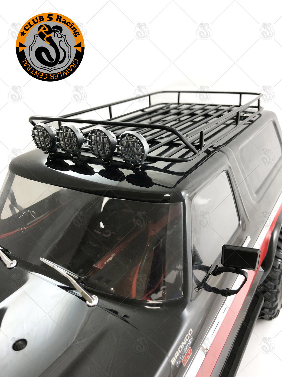 1/10 Scale Light Pods ( x 4 ) w/  White LED Light String ( 5 mm ) 