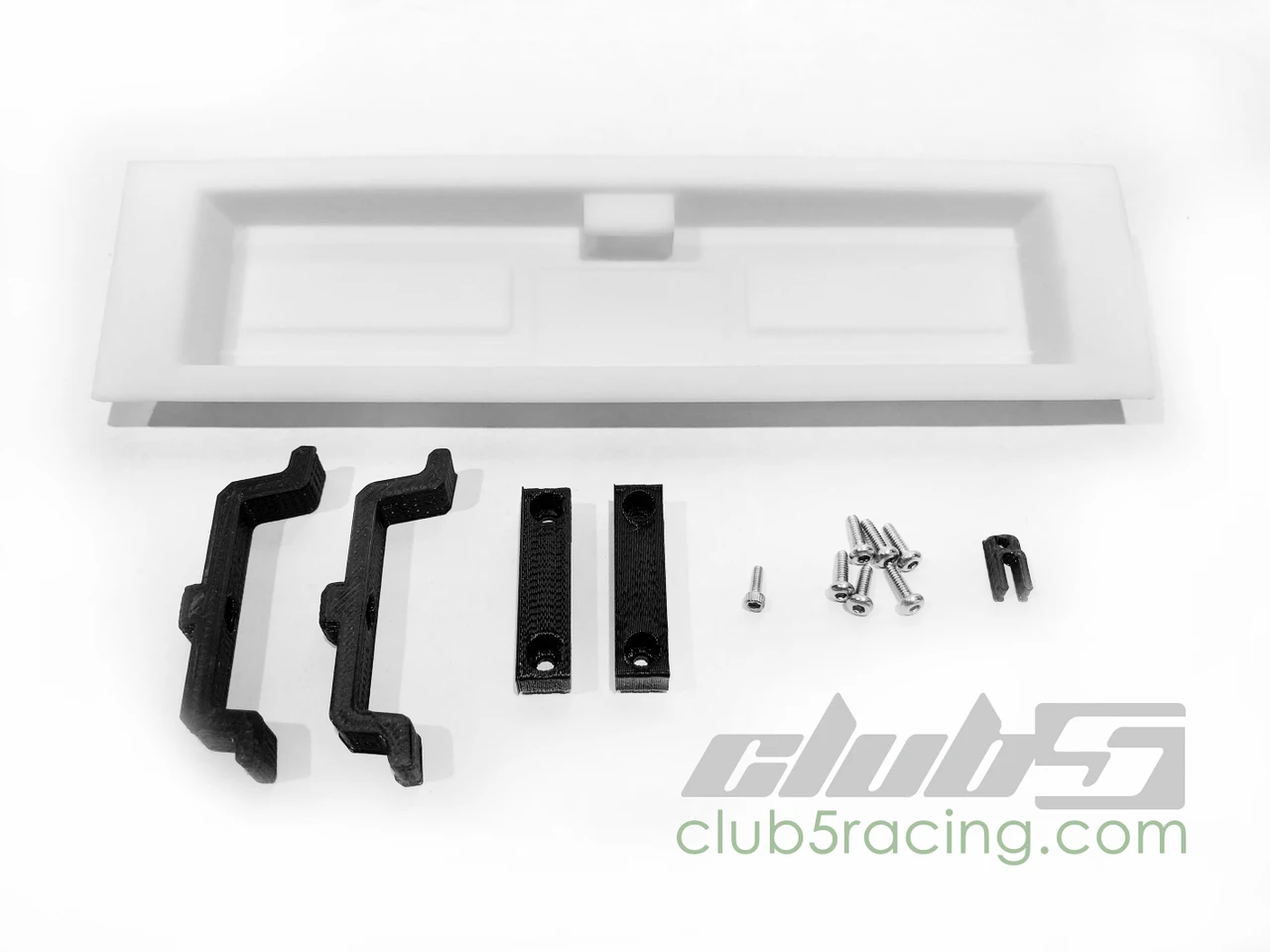 Tail Gate Panel w/ License Plate LED ( 3mm ) for Redcat GEN8