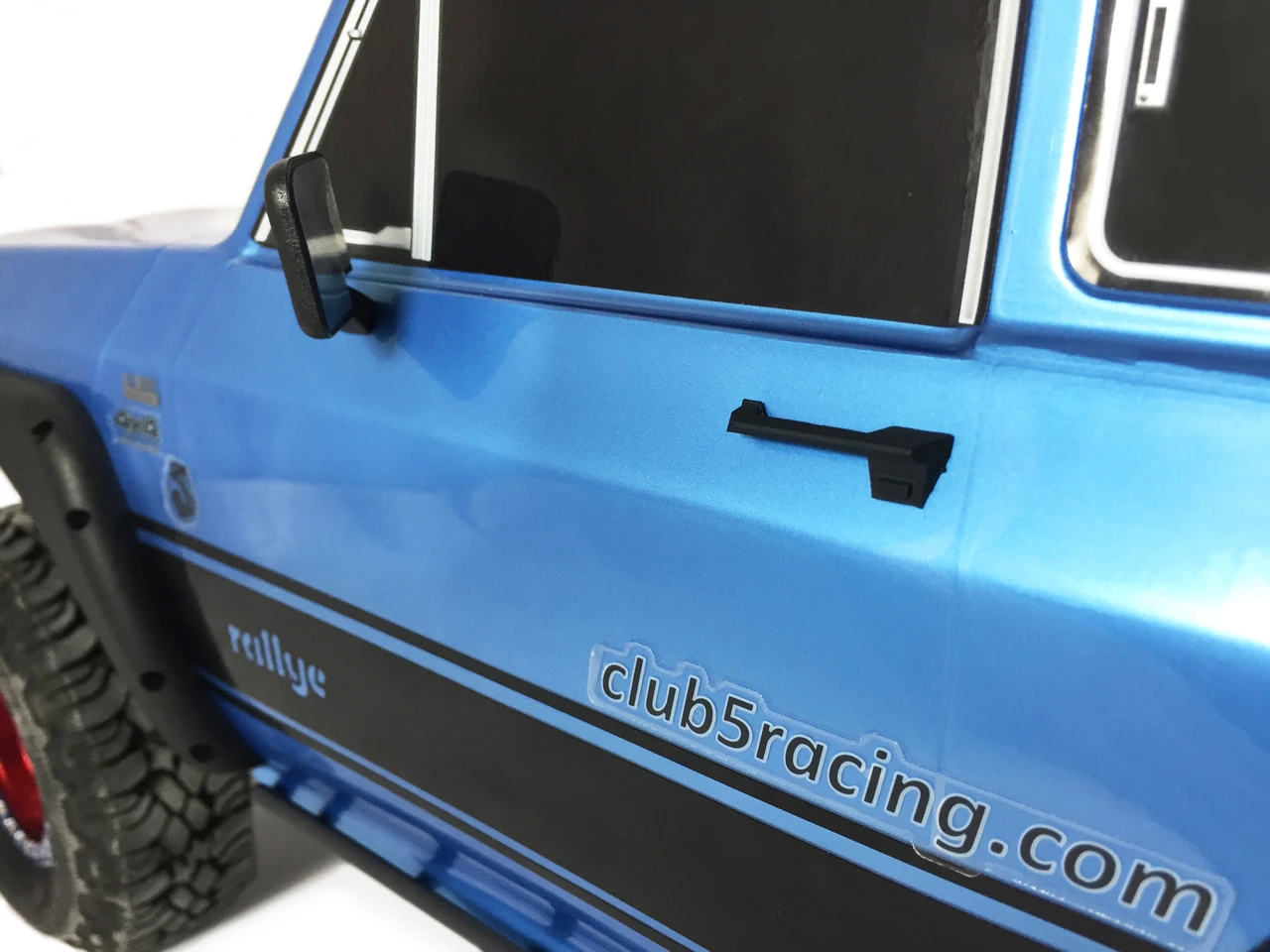 Door Handles / Rear Liftgate T-handle / Fuel Cap ( C ) for Redcat GEN8