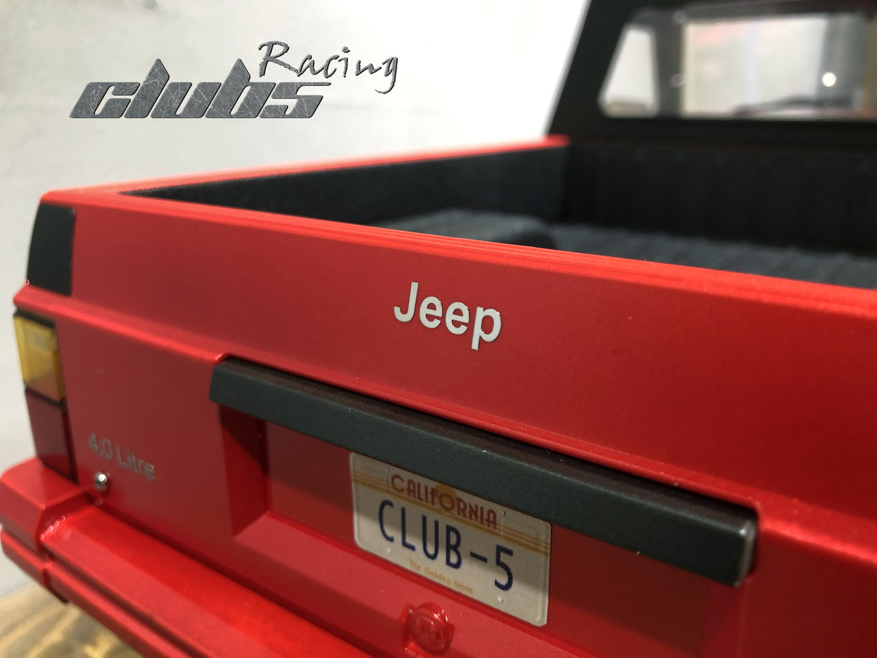1/10 Scale Metal Emblem for Jeep Comanche MJ Pickup Body