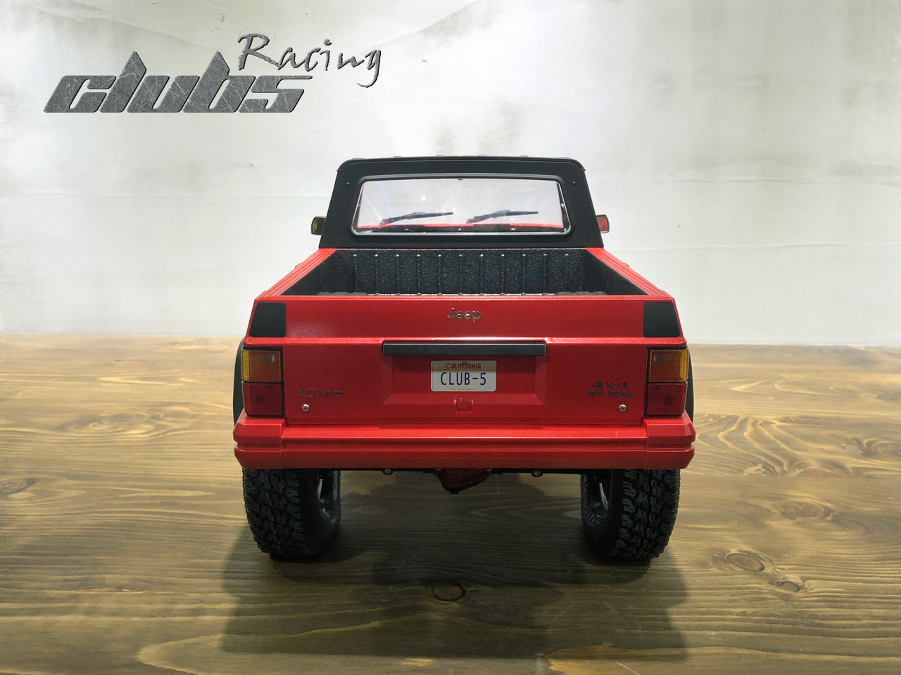 1/10 Scale Metal Emblem for Jeep Comanche MJ Pickup Body