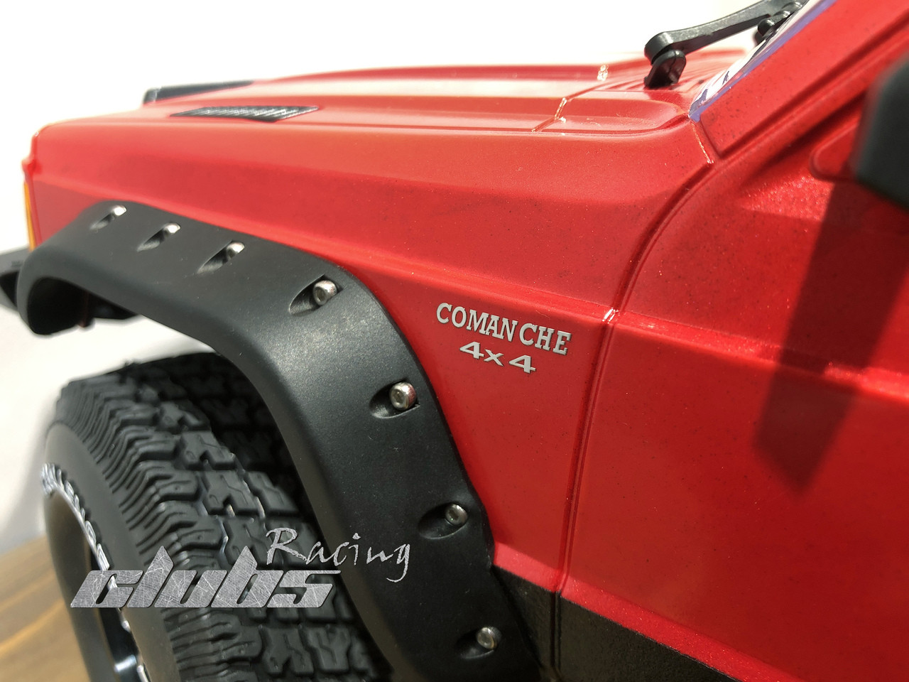 1/10 Scale Metal Emblem for Jeep Comanche MJ Pickup Body