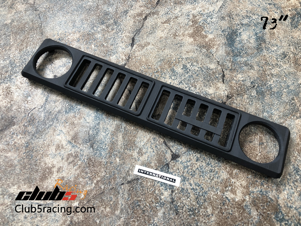 1973 Style Front Grill w/ International Metal Emblem for Red Cat GEN8 (S)