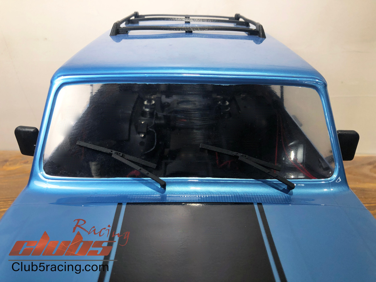 Front Wind Shield Wiper Set for Redcat GEN8( SLS Nylon, 3DP )