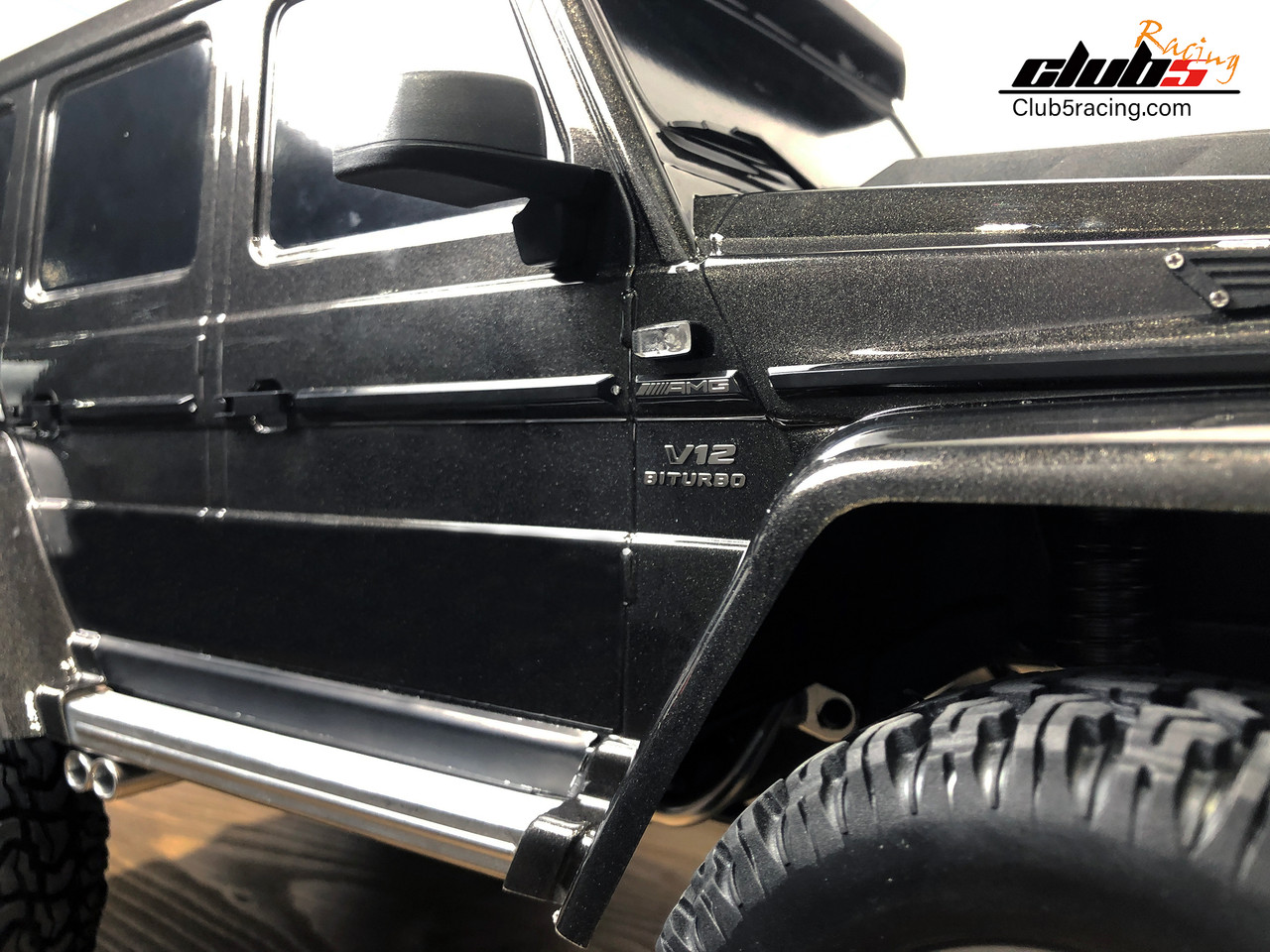 1/10 Scale Metal Emblem (Silver) for Traxxas TRX-4 G500 TRX-6