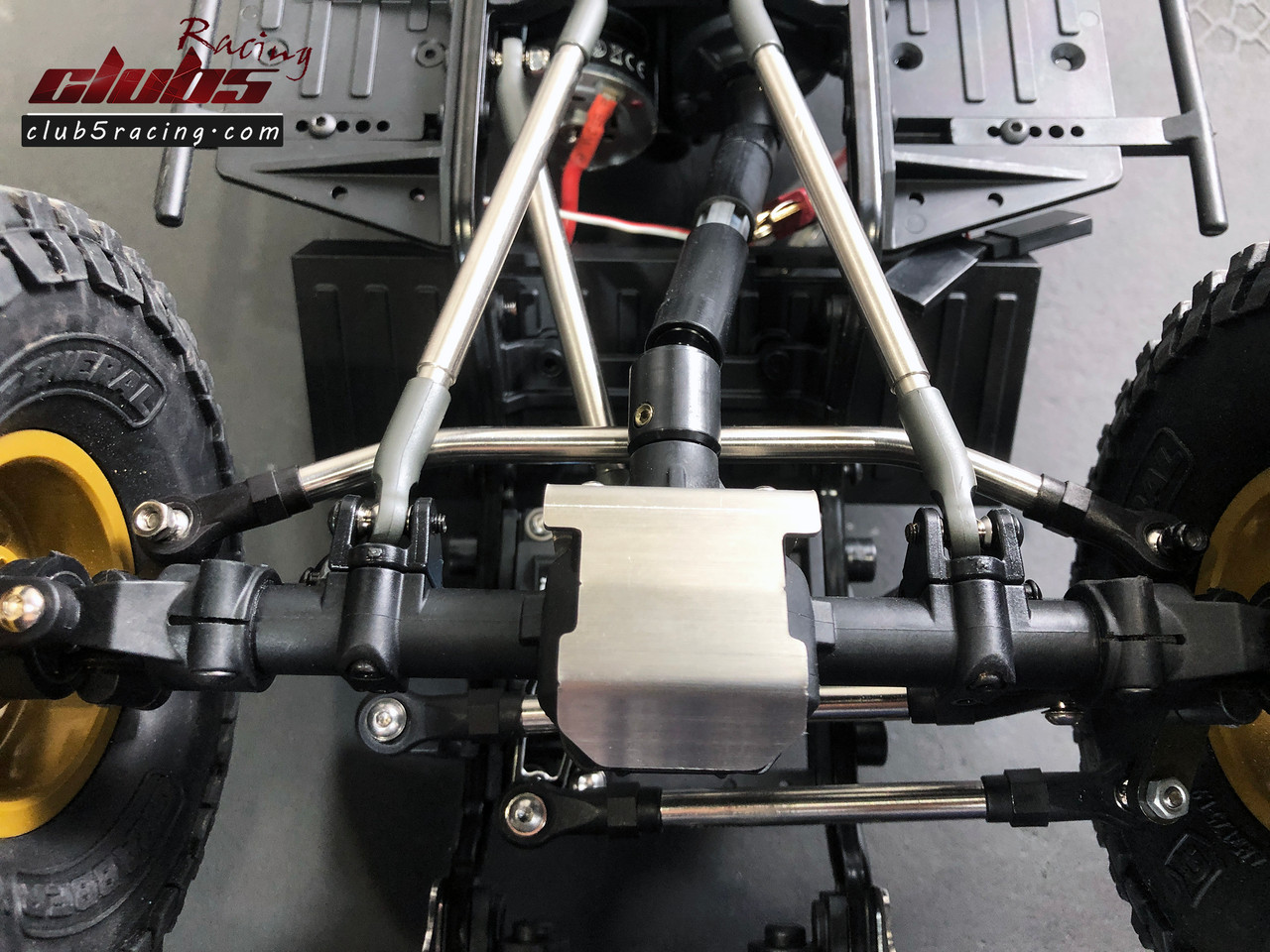 "Rhinoshield" Stainless Steel Axle Guard For Element Enduro Sendero