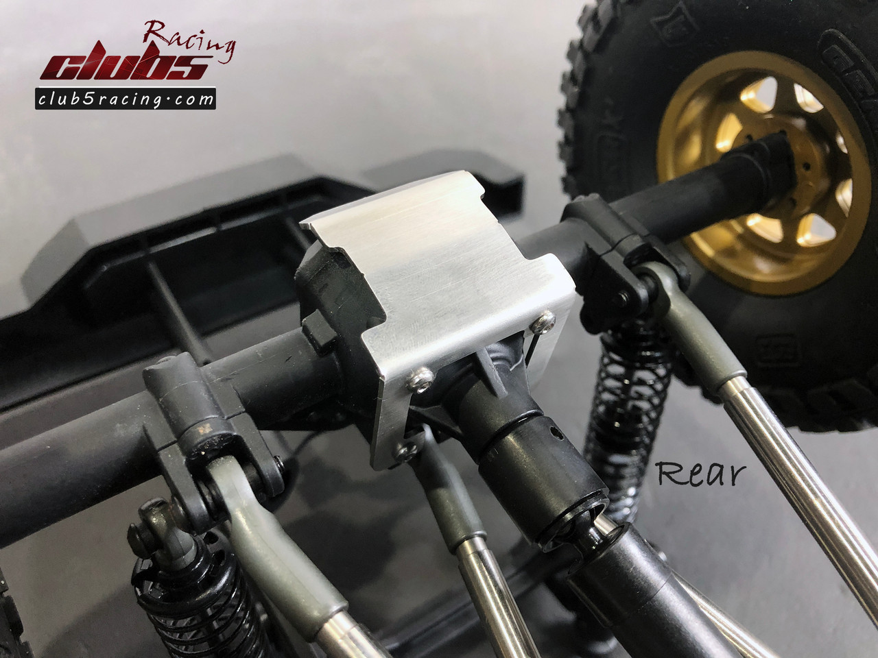 "Rhinoshield" Stainless Steel Axle Guard For Element Enduro Sendero