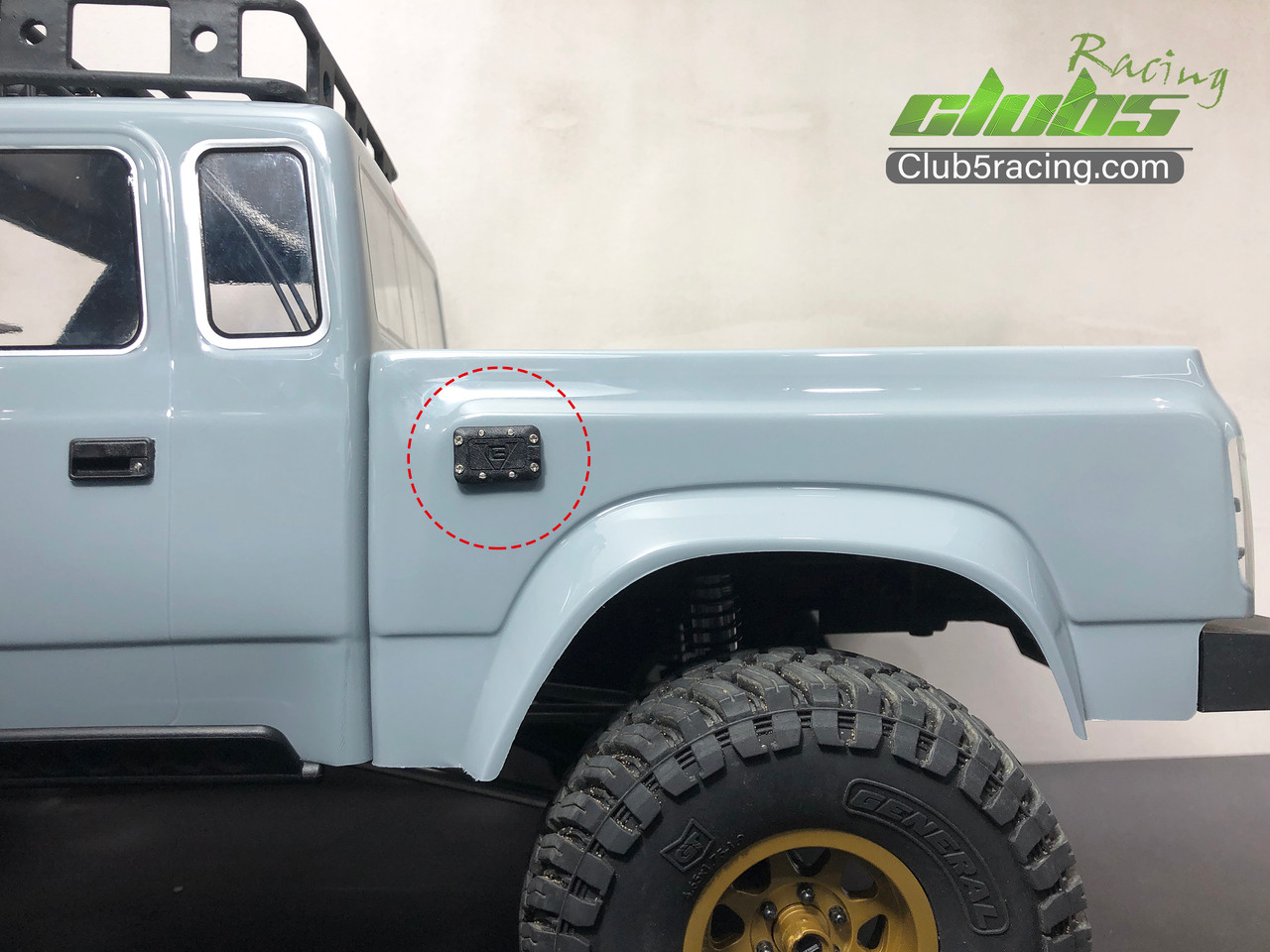 Fuel Cap / Door Handles for Element Enduro Sendero Body