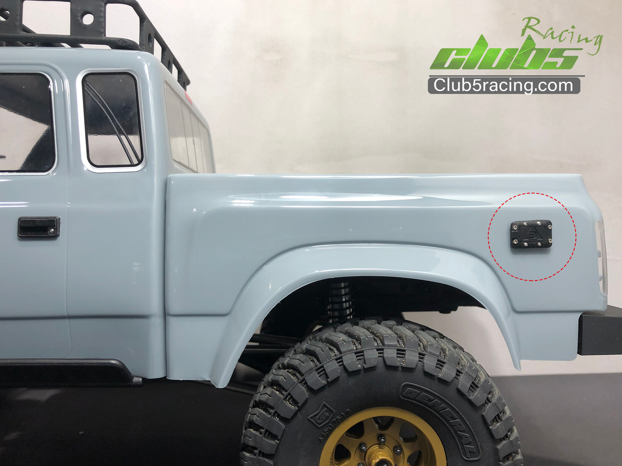Fuel Cap / Door Handles for Element Enduro Sendero Body