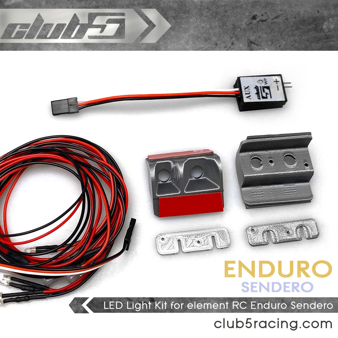 LED Light Kit for Element RC Enduro Sendero