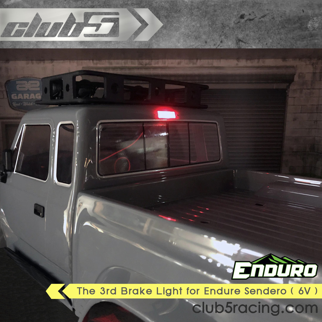 The 3rd Brake Light for Element Enduro Sendero ( 6V )