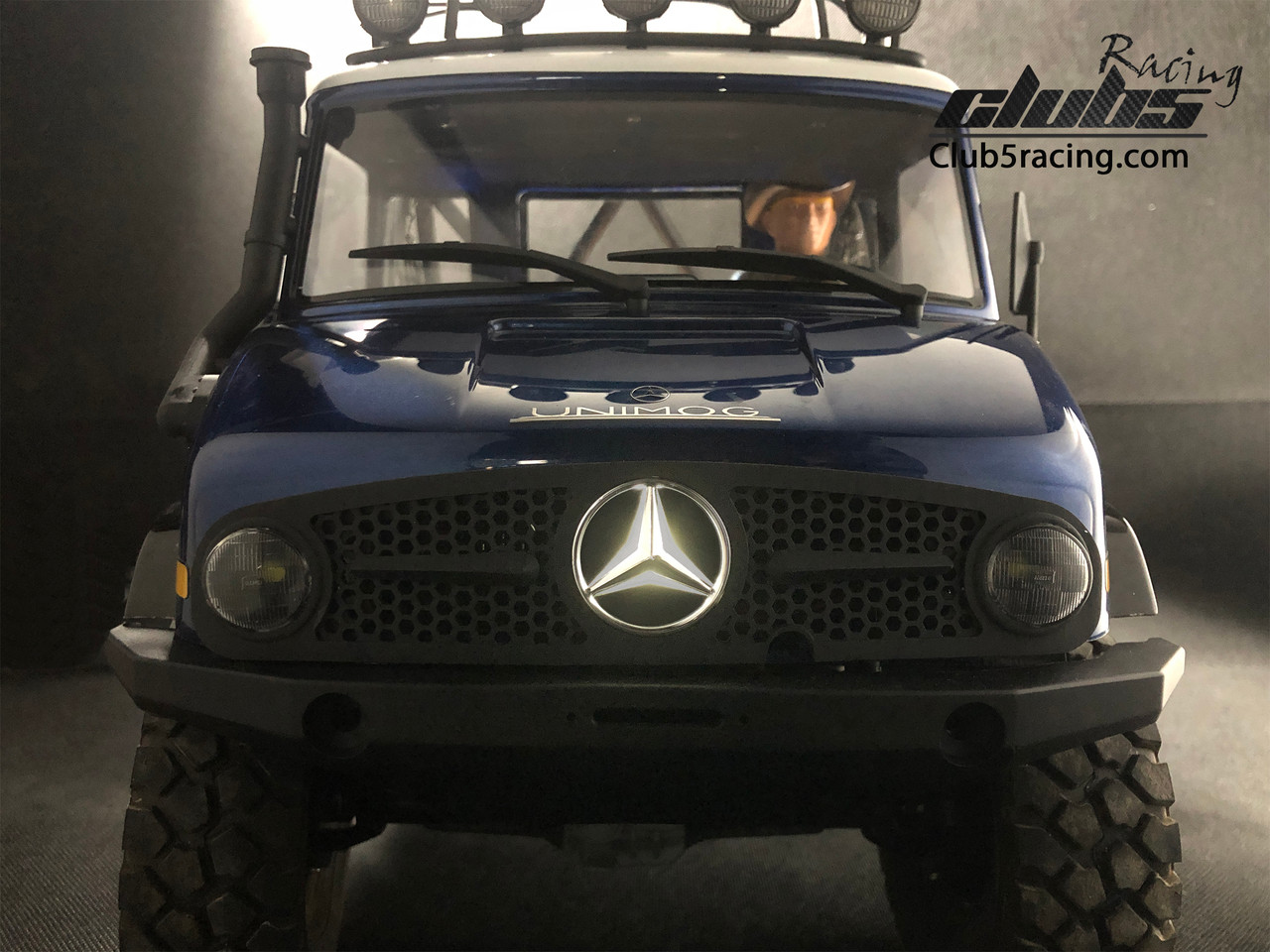 Front Grille w/ MB Logo for Axial UMG10 AX90075