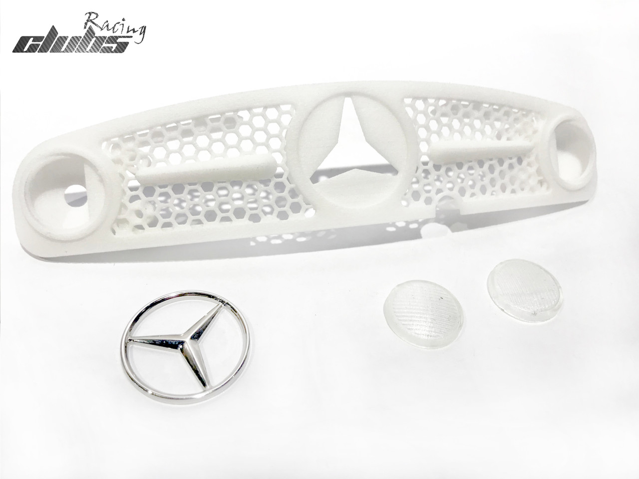 Front Grille w/ MB Logo for Axial UMG10 AX90075