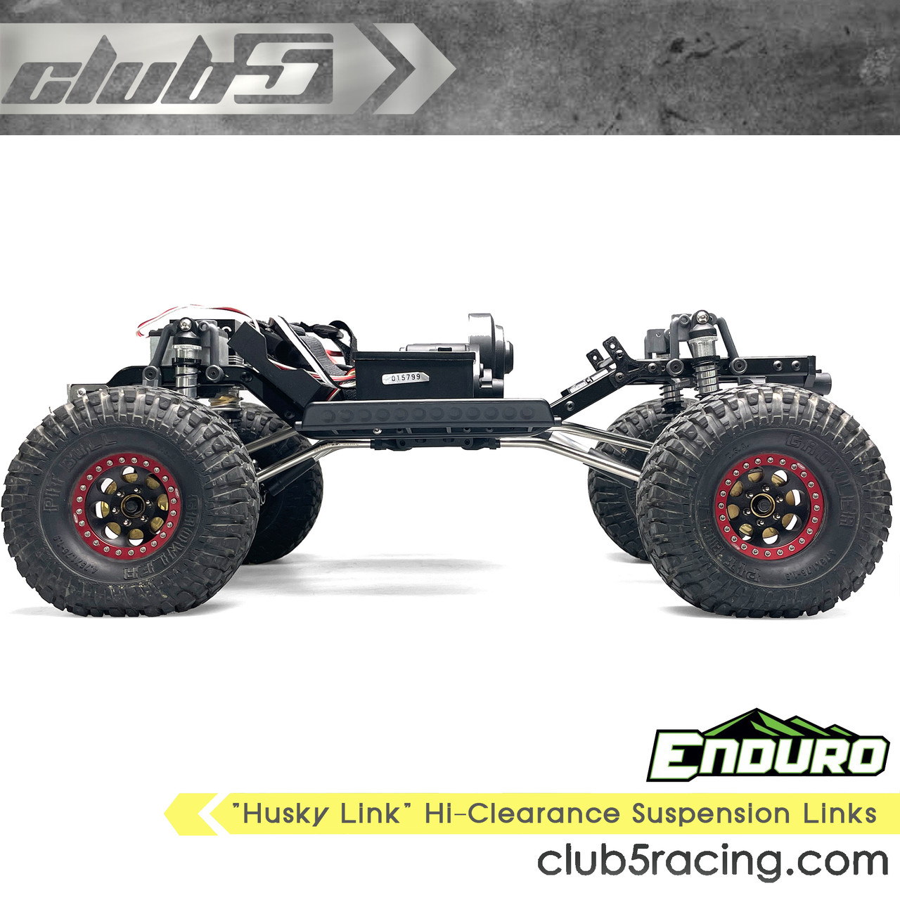 "Husky Link" Hi-Clearance Suspension Links for Element Enduro Sendero