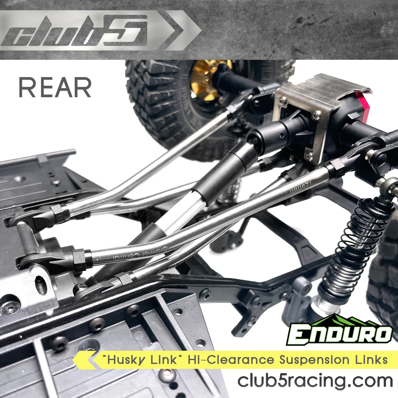 "Husky Link" Hi-Clearance Suspension Links for Element Enduro Sendero