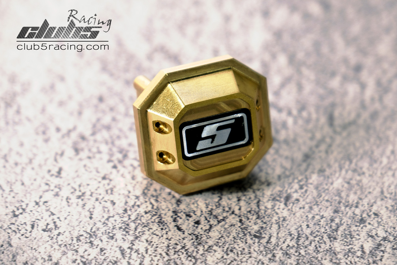 Brass Axle Cover for Element Enduro  / Sendero HD / ECTO ( 2 pcs )