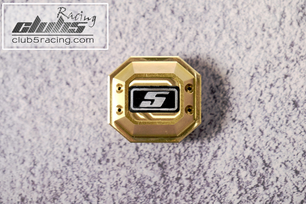 Brass Axle Cover for Element Enduro  / Sendero HD / ECTO ( 2 pcs )