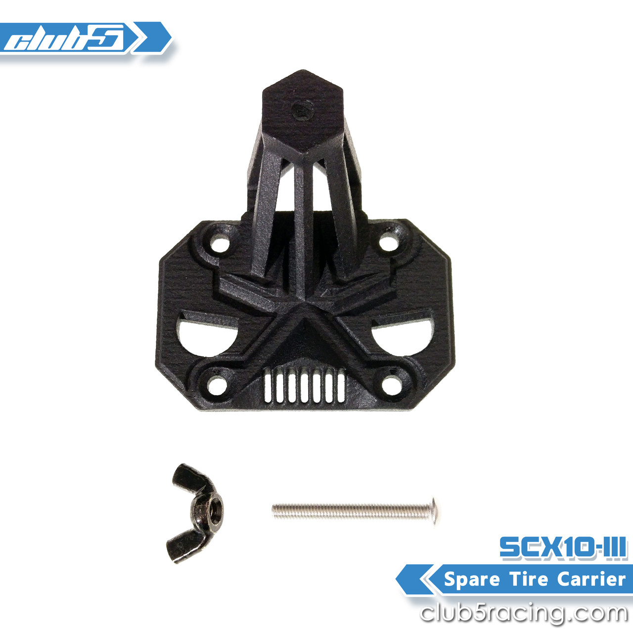 Spare Tire Carrier for SCX10 III Jeep JL Wrangler