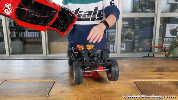 Induction Sensor Switch for SCX10 III Jeep JT Gladiator Stock Lighting ( Waterproof )