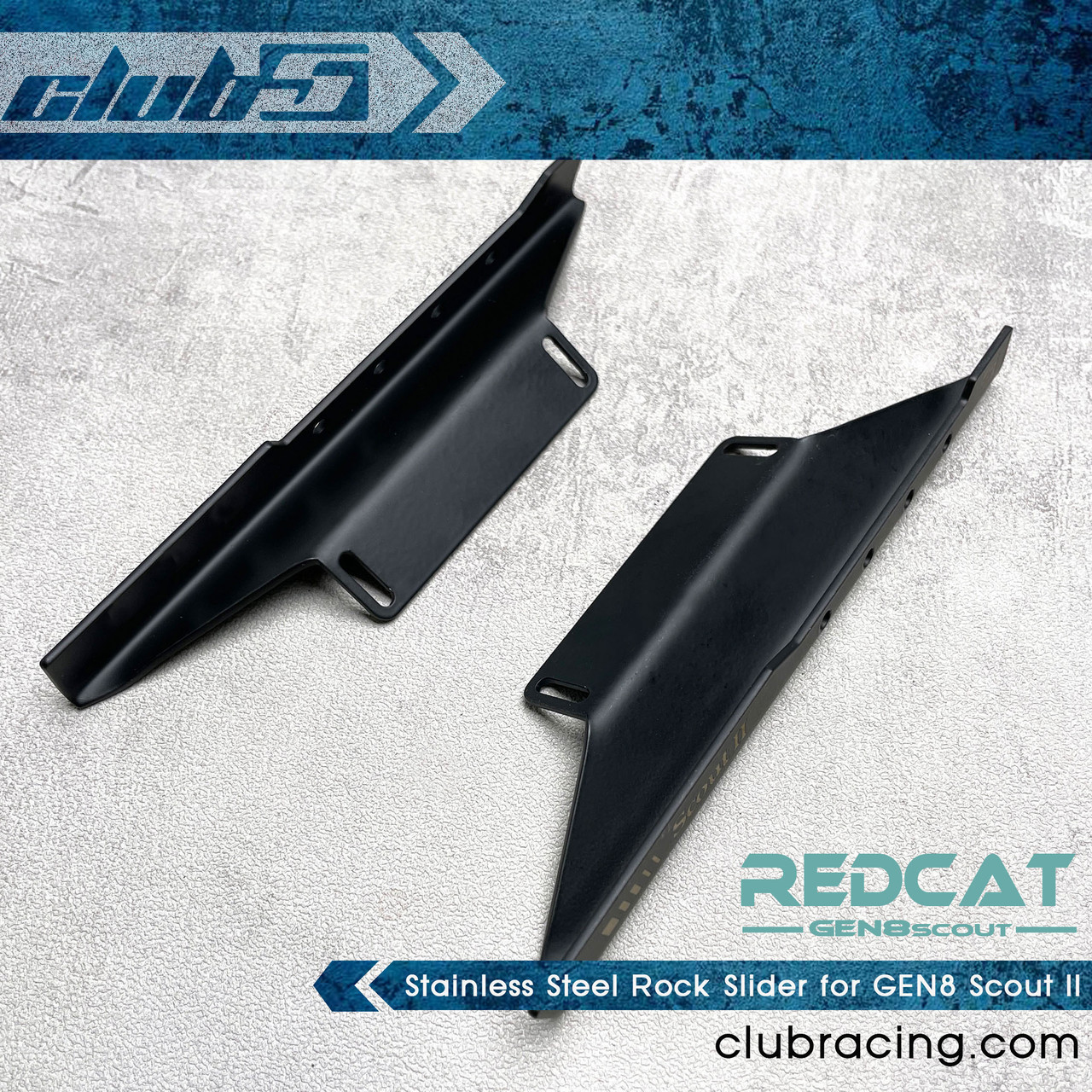 Stainless Steel Rock Slider for GEN8 Scout II