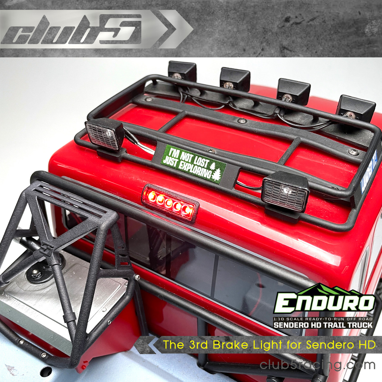 The 3rd Brake Light for Element Enduro Sendero HD
