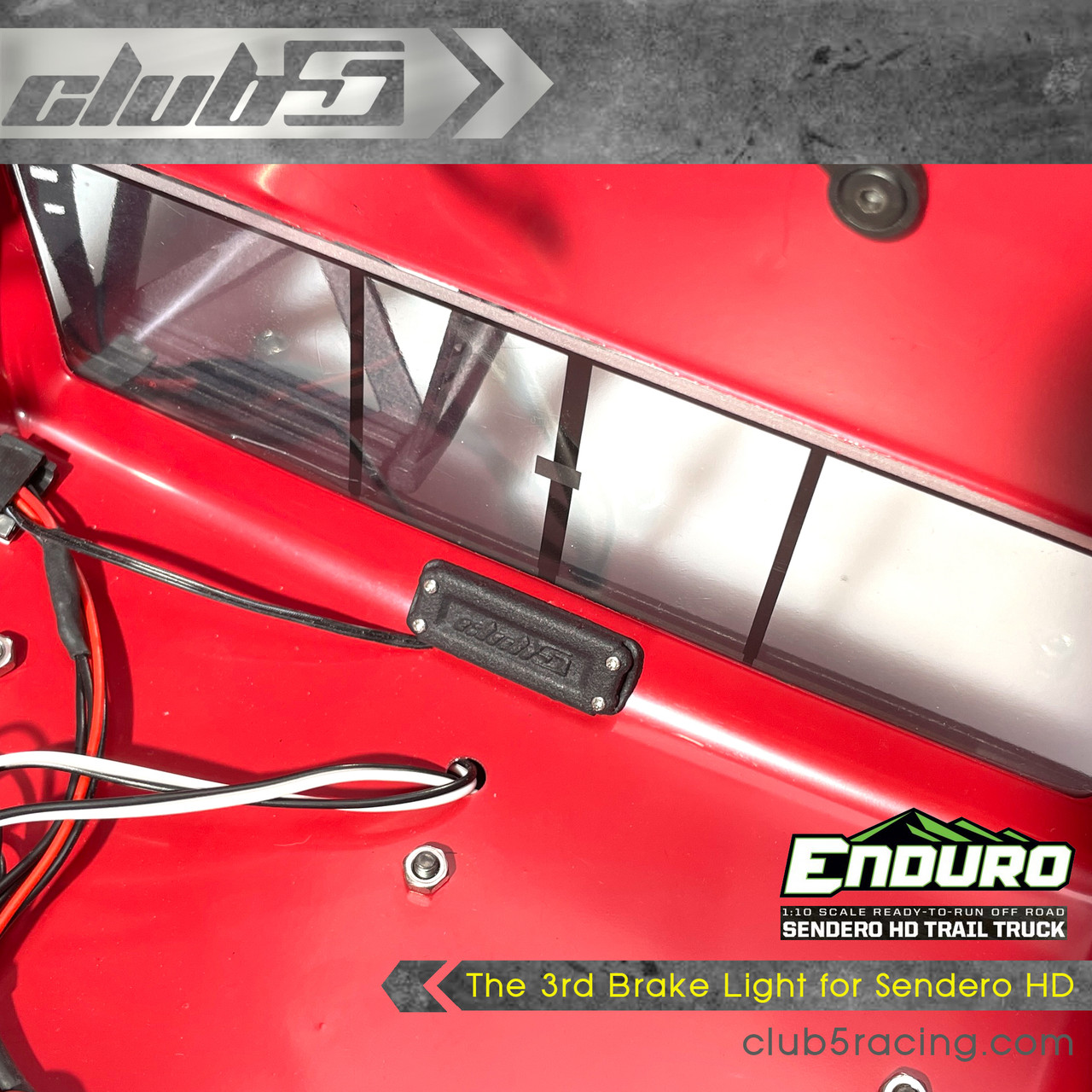 The 3rd Brake Light for Element Enduro Sendero HD