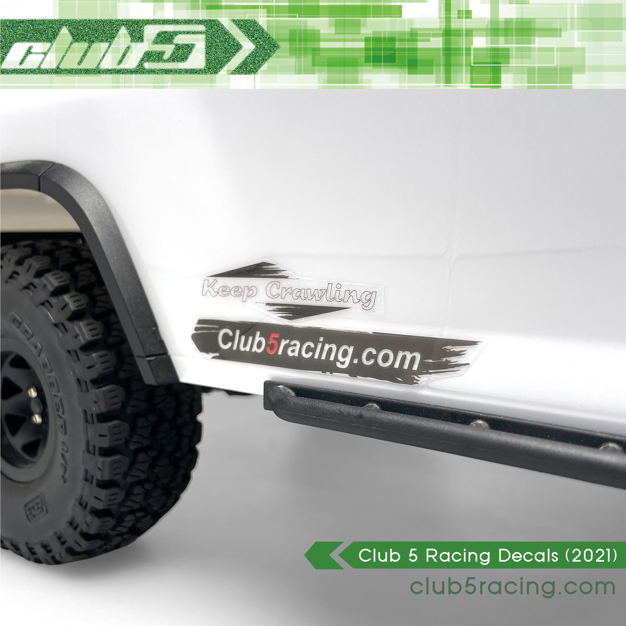 Club 5 Racing Decals ( V2 )